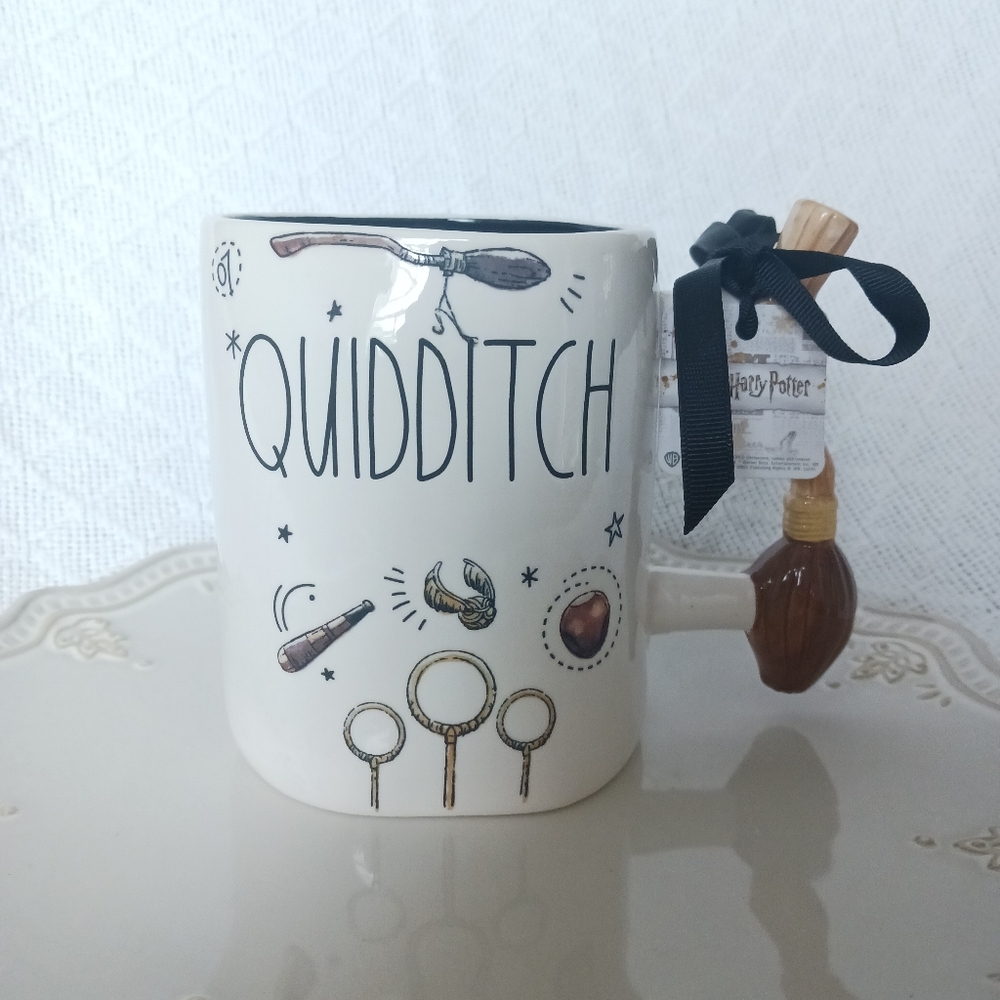 NWT Rae Dunn × Harry Potter Quidditch Ceramic Mug